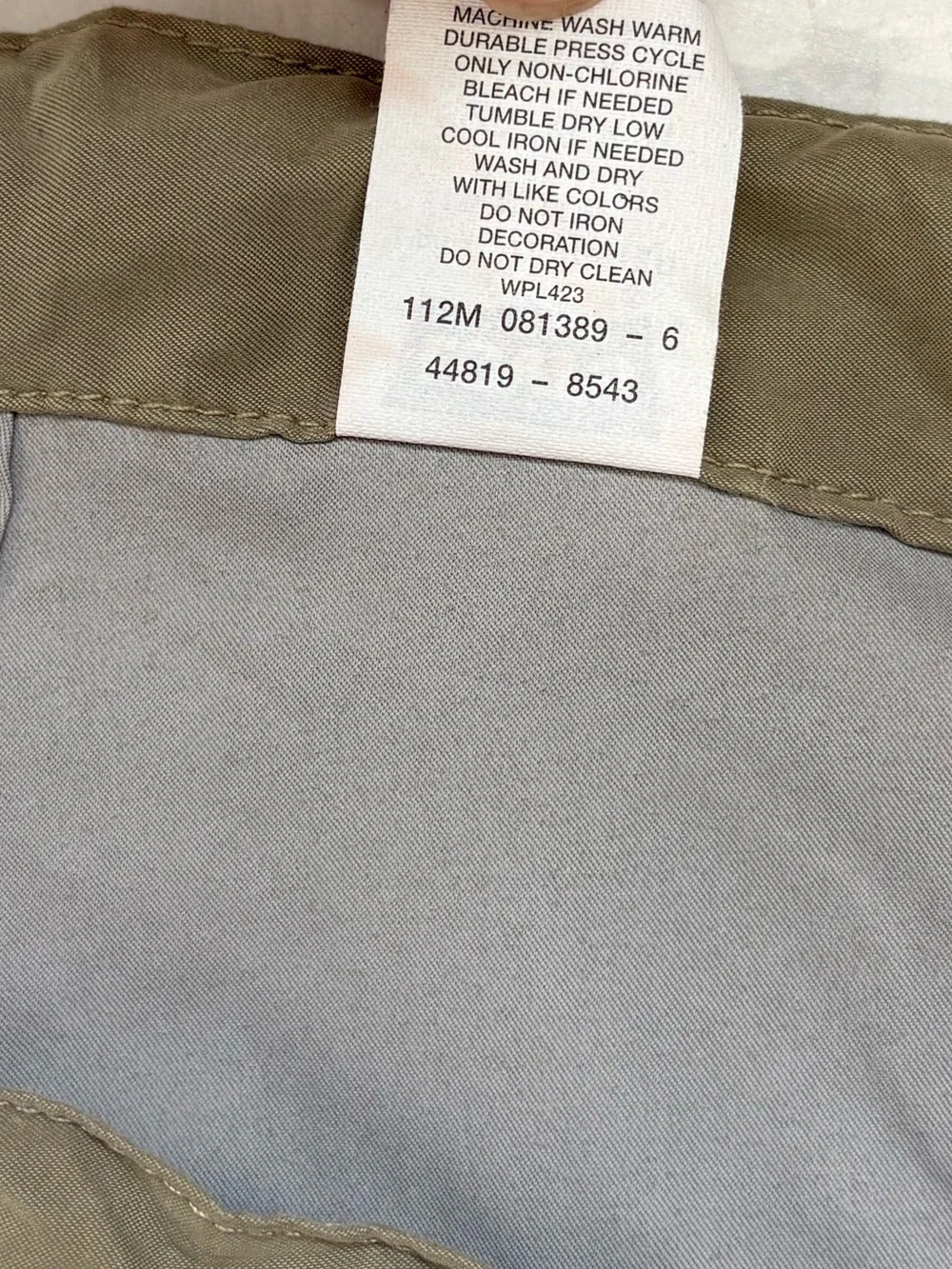 Vtg. Levi's Silvertab Data Men's XL x 34 Jogger Cargo Pants Sage Green Baggy Y2K
